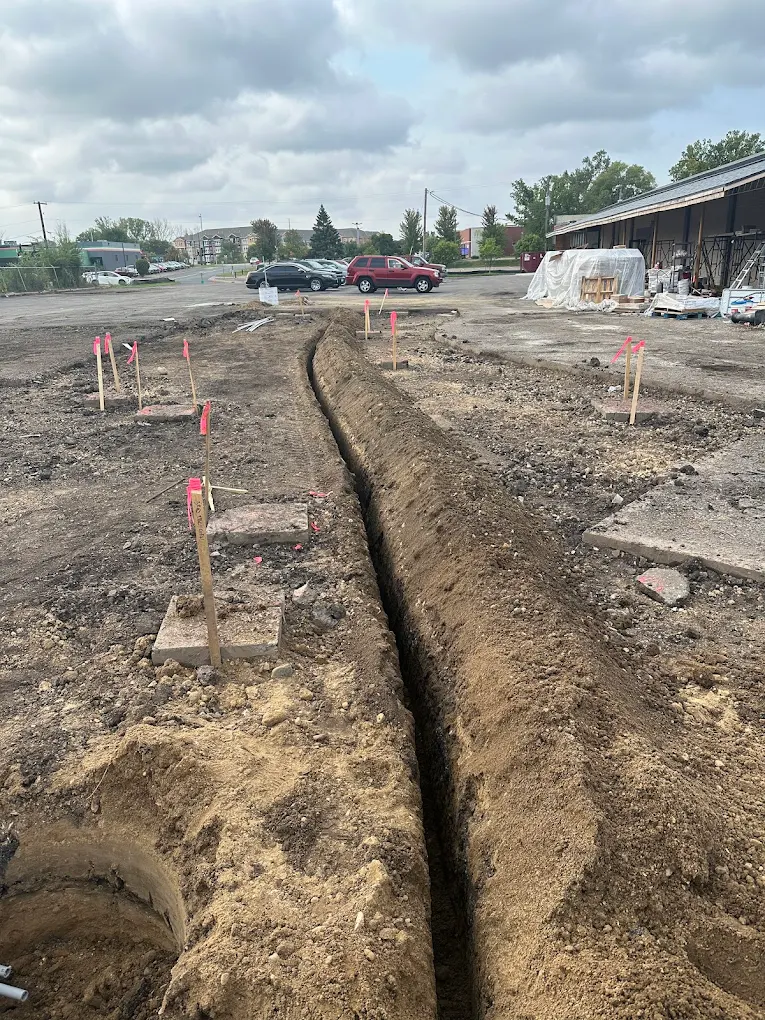 MN Trench sprinkler system project 1